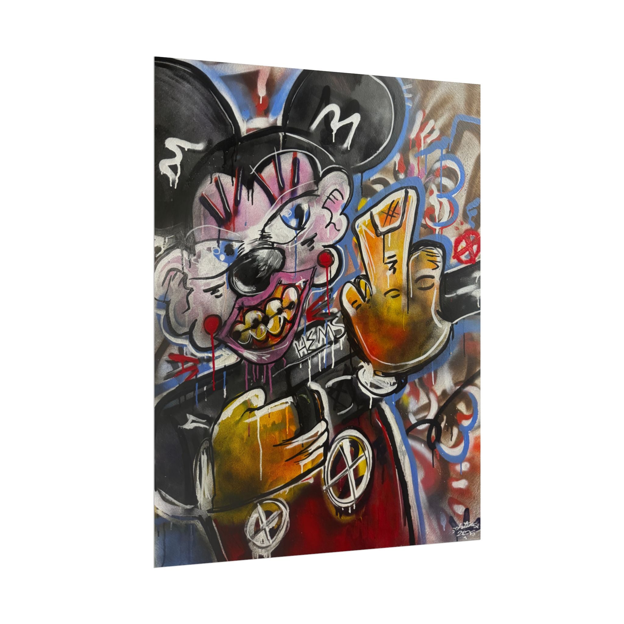 BLICKEY MOUSE POSTER