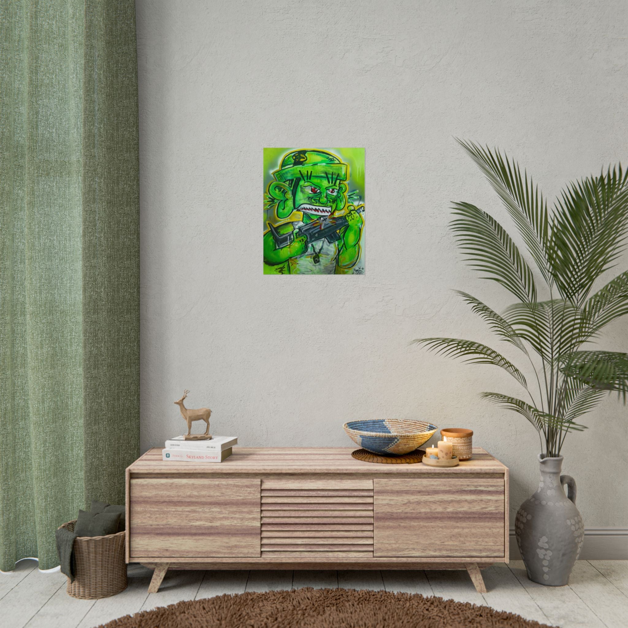 SLIMYFELLA SOLDIER POSTER