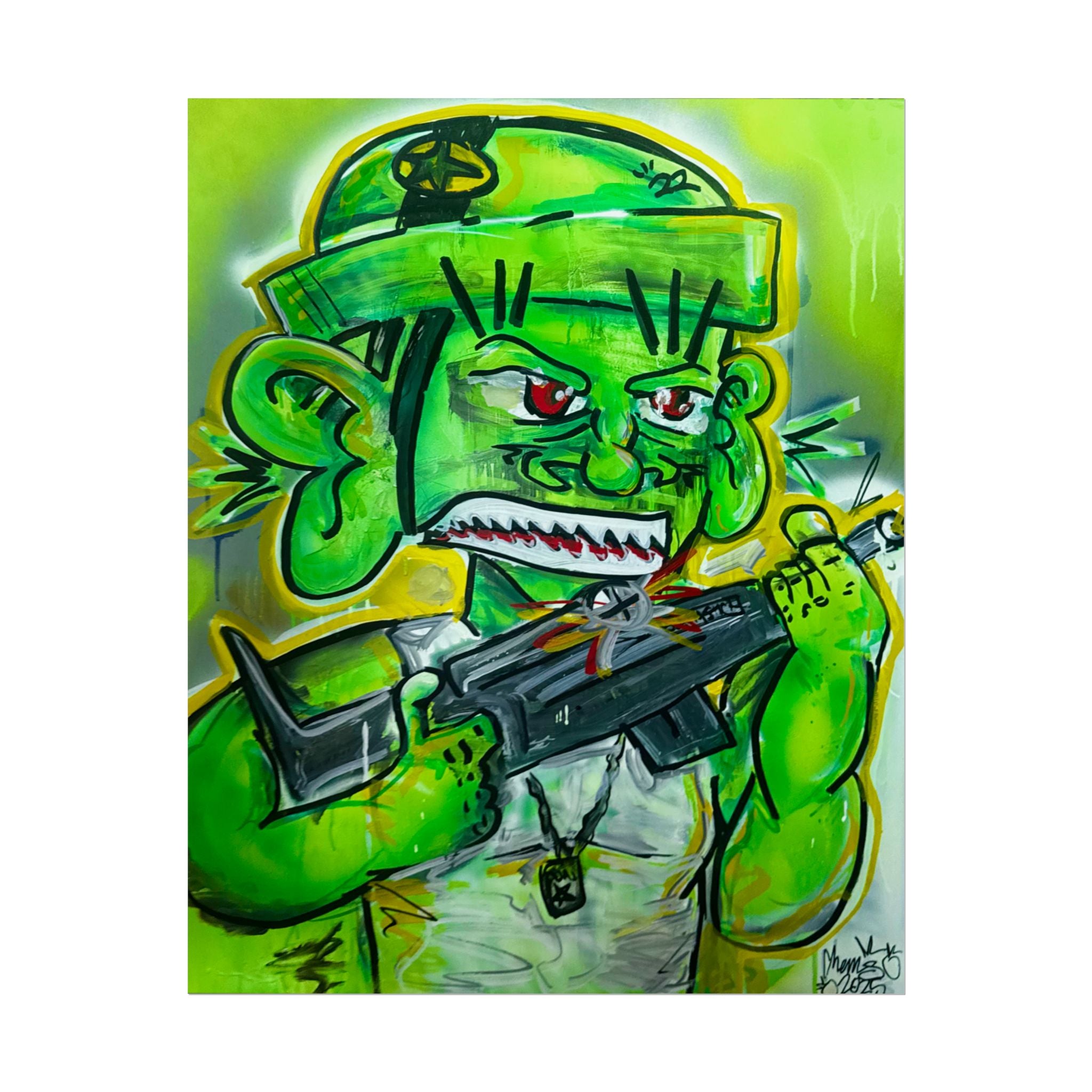 SLIMYFELLA SOLDIER POSTER
